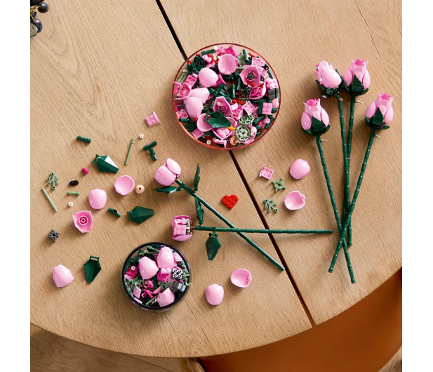 LEGO BOTANICALS 10374 Bukiet różowych róż - 1473598 - zdjęcie 4